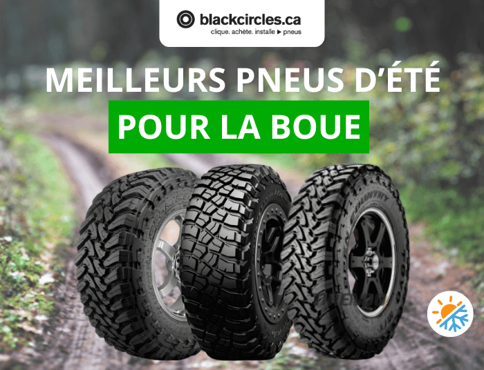 Meilleurs pneus d'été pour la boue