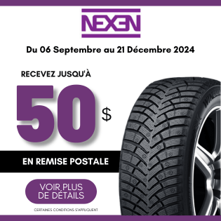 REMISE POSTALE NEXEN CHEZ blackcircles.ca