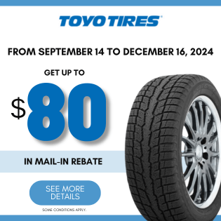 Mail-In Rebate TOYO TIRE at blackcircles.ca