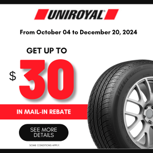 Mail-In Rebate Uniroyal at blackcircles.ca