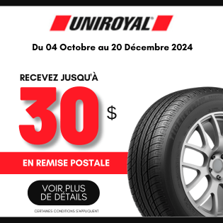 REMISE POSTALE UNIROYAL CHEZ blackcircles.ca