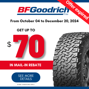 Mail-In Rebate bfgoodrich at blackcircles.ca