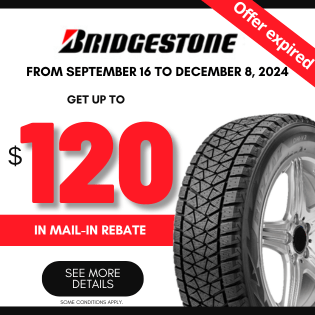 Mail-In Rebate Bridgestone at blackcircles.ca