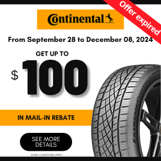 Mail-In Rebate Continental at blackcircles.ca