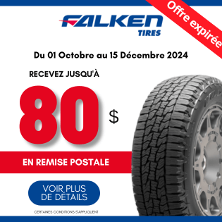 REMISE POSTALE Falken tire CHEZ blackcircles.ca