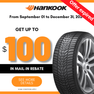 Mail-In Rebate Hankook at blackcircles.ca