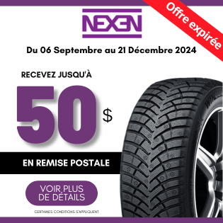 REMISE POSTALE NEXEN CHEZ blackcircles.ca