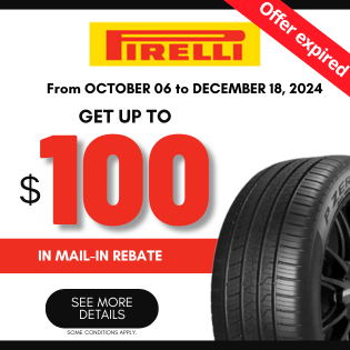 Mail-In Rebate PIRELLI at blackcircles.ca