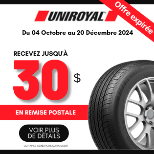 REMISE POSTALE UNIROYAL CHEZ blackcircles.ca