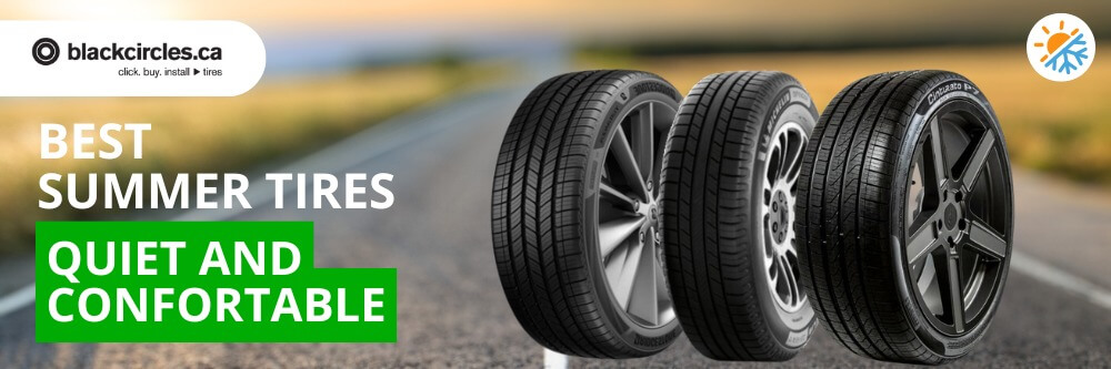 best quiet and comfortable tires