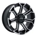 Peak Gloss Black Machined