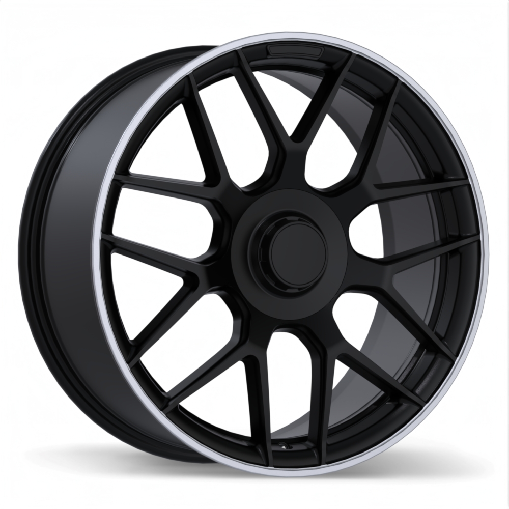 R272 Satin Black with Machined Lip